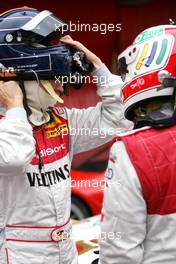 23.09.2006 Barcelona, Spain,  Heinz-Harald Frentzen (GER), Audi Sport Team Abt Sportsline, Audi A4 DTM. - DTM 2006 at Circuit de Catalunya, Spain (Deutsche Tourenwagen Masters)