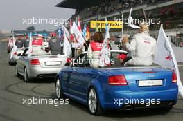 15.10.2006 Le Mans, France,  Driver parade - DTM 2006 at Le Mans Bugatti Circuit, France (Deutsche Tourenwagen Masters)