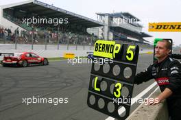 15.10.2006 Le Mans, France,  Bernd Schneider (GER), AMG-Mercedes, AMG-Mercedes C-Klasse, finishes 5th, enough to secure the 2006 championship - DTM 2006 at Le Mans Bugatti Circuit, France (Deutsche Tourenwagen Masters)