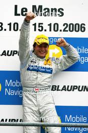 15.10.2006 Le Mans, France,  Podium, Bruno Spengler (CDN), AMG-Mercedes, Portrait (1st) - DTM 2006 at Le Mans Bugatti Circuit, France (Deutsche Tourenwagen Masters)