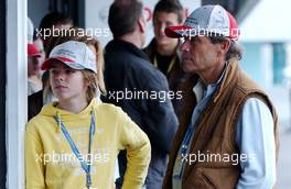 28.10.2006 Hockenheim, Germany,  Jacky Ickx (BEL) father of, Vanina Ickx (BEL), Team Midland, Audi A4 DTM. - DTM 2006 at Hockenheimring (Deutsche Tourenwagen Masters)