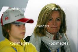 28.10.2006 Hockenheim, Germany,  Mother of Vanina Ickx (BEL), Team Midland - DTM 2006 at Hockenheimring (Deutsche Tourenwagen Masters)