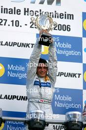 29.10.2006 Hockenheim, Germany,  Podium, Bruno Spengler (CDN), AMG-Mercedes, Portrait (1st) - DTM 2006 at Hockenheimring (Deutsche Tourenwagen Masters)