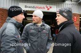 20.03.2006 Fawkham, England,  Martin Tomczyk (GER), Audi Sport Team Abt Sportsline, Portrait and Mattias Ekström (SWE), Audi Sport Team Abt Sportsline, Portrait - DTM 2006, Pre-Season Testing, Brands Hatch (Deutsche Tourenwagen Masters)