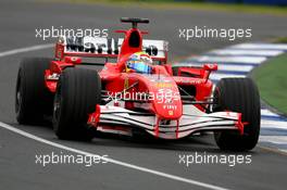 31.03.2006 Melbourne, Australia,  Felipe Massa (BRA), Scuderia Ferrari, 248 F1 - Formula 1 World Championship, Rd 3, Australian Grand Prix, Friday Practice