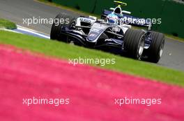 31.03.2006 Melbourne, Australia,  Alexander Wurz (AUT), Test Driver, Williams F1 Team - Formula 1 World Championship, Rd 3, Australian Grand Prix, Friday Practice