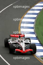 31.03.2006 Melbourne, Australia,  Kimi Raikkonen (FIN), Räikkönen, McLaren Mercedes, MP4-21 - Formula 1 World Championship, Rd 3, Australian Grand Prix, Friday Practice