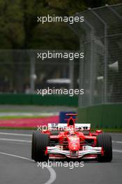 31.03.2006 Melbourne, Australia,  Michael Schumacher (GER), Scuderia Ferrari - Formula 1 World Championship, Rd 3, Australian Grand Prix, Friday Practice