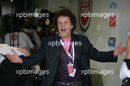 31.03.2006 Melbourne, Australia,  Leo Sayer, Famous singer - Formula 1 World Championship, Rd 3, Australian Grand Prix, Friday Practice