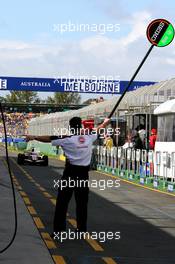 01.04.2006 Melbourne, Australia,  Jenson Button (GBR), Honda Racing F1 Team- Formula 1 World Championship, Rd 3, Australian Grand Prix, Saturday Practice