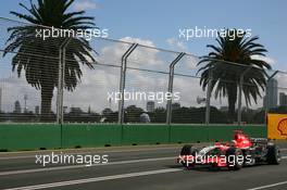 01.04.2006 Melbourne, Australia,  Tiago Monteiro (PRT), Midland MF1 Racing, Toyota M16 - Formula 1 World Championship, Rd 3, Australian Grand Prix, Saturday Practice