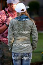 Melbourne, Australia,  Corina Schumacher (GER), Corinna, Wife of Michael Schumacher - Formula 1 World Championship, Rd 3, Australian Grand Prix, Saturday