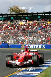 01.04.2006 Melbourne, Australia,  Michael Schumacher (GER), Scuderia Ferrari - Formula 1 World Championship, Rd 3, Australian Grand Prix, Saturday Qualifying