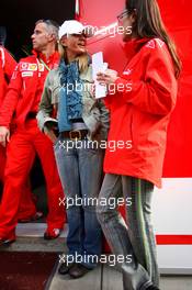 01.04.2006 Melbourne, Australia,  Corina Schumacher (GER), Corinna, Wife of Michael Schumacher - Formula 1 World Championship, Rd 3, Australian Grand Prix, Saturday