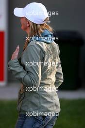 01.04.2006 Melbourne, Australia,  Corina Schumacher (GER), Corinna, Wife of Michael Schumacher - Formula 1 World Championship, Rd 3, Australian Grand Prix, Saturday