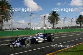 01.04.2006 Melbourne, Australia,  Mark Webber (AUS), Williams F1 Team, FW28 Cosworth - Formula 1 World Championship, Rd 3, Australian Grand Prix, Saturday Practice
