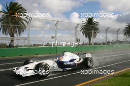 01.04.2006 Melbourne, Australia,  Jacques Villeneuve (CDN), BMW Sauber F1 Team, F1.06 - Formula 1 World Championship, Rd 3, Australian Grand Prix, Saturday Practice