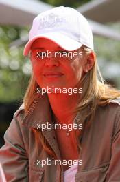 02.04.2006 Melbourne, Australia,  Corina Schumacher (GER), Corinna, Wife of Michael Schumacher - Formula 1 World Championship, Rd 3, Australian Grand Prix, Sunday