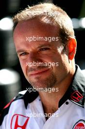 30.03.2006 Melbourne, Australia,  Rubens Barrichello (BRA), Honda Racing F1 Team - Formula 1 World Championship, Rd 3, Australian Grand Prix, Thursday