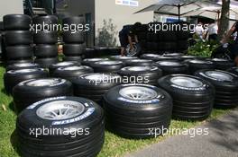 30.03.2006 Melbourne, Australia,  Michelin tyres - Formula 1 World Championship, Rd 3, Australian Grand Prix, Thursday
