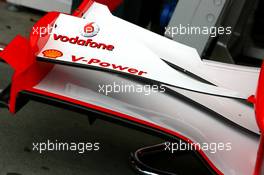 30.03.2006 Melbourne, Australia,  The Ferrari front wing - Formula 1 World Championship, Rd 3, Australian Grand Prix, Thursday