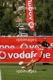 29.03.2006 Melbourne, Australia,  Michael Schumacher (GER), Scuderia Ferrari in the Vodafone Rugby 7s Challenge - Formula 1 World Championship, Rd 3, Australian Grand Prix, Wednesday