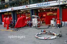 29.03.2006 Melbourne, Australia,  Ferrari Garage - Formula 1 World Championship, Rd 3, Australian Grand Prix, Wednesday