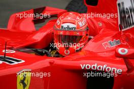 27.01.2006 Barcelona, Spain,  Michael Schumacher (GER), Scuderia Ferrari, new Scuderia Ferrari 248 F1 - Formula One Testing, Circuit de Catalunya