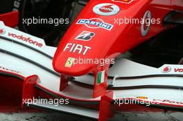 27.01.2006 Barcelona, Spain,  new Scuderia Ferrari 248 F1, detail - Formula One Testing, Circuit de Catalunya
