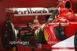 23.01.2006 Barcelona, Spain,  Ferrari prepare to test - Formula One Testing, Circuit de Catalunya