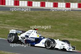 23.01.2006 Barcelona, Spain,  Nick Heidfeld (GER), BMW Sauber F1 Team - Formula One Testing, Circuit de Catalunya