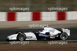 23.01.2006 Barcelona, Spain,  Jacques Villeneuve (CDN), BMW Sauber F1 Team, F1.06 - Formula One Testing, Circuit de Catalunya