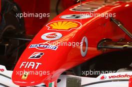 26.01.2006 Barcelona, Spain,  Michael Schumacher (GER), Scuderia Ferrari, in the Scuderia Ferrari 248 F1, Detail - Formula One Testing, Circuit de Catalunya