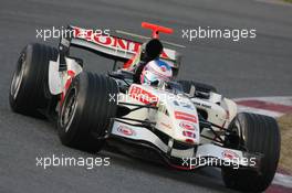 26.01.2006 Barcelona, Spain,  Jenson Button (GBR), Honda Racing F1 Team- Formula One Testing, Circuit de Catalunya