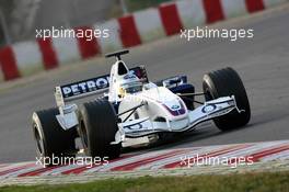 26.01.2006 Barcelona, Spain,  Nick Heidfeld (GER), BMW Sauber F1 Team, F1.06 - Formula One Testing, Circuit de Catalunya