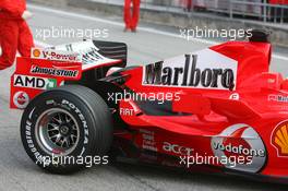 26.01.2006 Barcelona, Spain,  Michael Schumacher (GER), Scuderia Ferrari, in the Scuderia Ferrari 248 F1 - Formula One Testing, Circuit de Catalunya