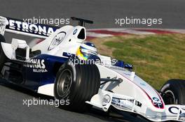 26.01.2006 Barcelona, Spain,  Nick Heidfeld (GER), BMW Sauber F1 Team in the F1.06 - Formula One Testing, Circuit de Catalunya