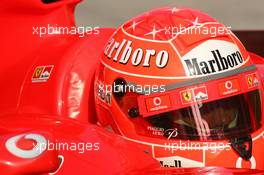26.01.2006 Barcelona, Spain,  Michael Schumacher (GER), Scuderia Ferrari - Formula One Testing, Circuit de Catalunya