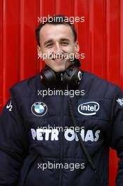 24.01.2006 Barcelona, Spain,   Robert Kubica (POL), Test Driver, BMW Sauber F1 Team - Formula One Testing, Circuit de Catalunya