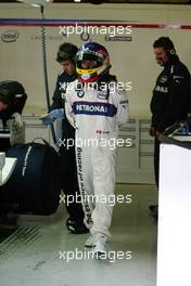 24.01.2006 Barcelona, Spain,  Jacques Villeneuve (CDN), BMW Sauber F1 Team - Formula One Testing, Circuit de Catalunya