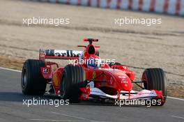 24.01.2006 Barcelona, Spain,  Marc Gene (ESP), Test Driver, Scuderia Ferrari - Formula One Testing, Circuit de Catalunya