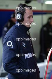24.01.2006 Barcelona, Spain,  Robert Kubica (POL), Test Driver, BMW Sauber F1 Team - Formula One Testing, Circuit de Catalunya