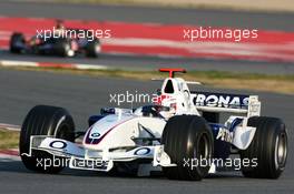 25.01.2006 Barcelona, Spain,  Robert Kubica (POL), Test Driver, BMW Sauber F1 Team - Formula One Testing, Circuit de Catalunya