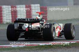 25.01.2006 Barcelona, Spain,  Jenson Button (GBR), Honda Racing F1 Team, The New Honda Racing RA106 - Formula One Testing, Circuit de Catalunya