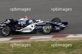 24.02.2006 Barcelona, Spain,  Alexander Wurz (AUT) - WilliamsF1 Team