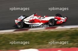 24.02.2006 Barcelona, Spain,  Jarno Trulli (ITA) - Toyota Racing