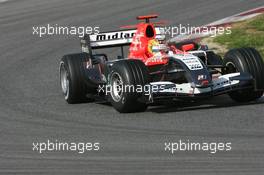 20-23.02.2006 Barcelona, Spain, ** QIS, Quick Image Service ** - Formula One Testing, Circuit de Catalunya - Formula 1 World Championship - Every used picture is fee-liable. - EDITORS PLEASE NOTE: QIS, Quick Image Service is a special service for electronic media. This image will not be captioned with a text describing what is visible on the picture. Instead they will have a generic caption text indicating. For editors needing a correct caption, the high resolution images (fully captioned) of the same pictures will appear some what later at www.xpb.cc. This image of QIS is in low resolution (800 pixels longest side) and reduced to a minimum size (format and file size) for quick transfer. More info about QIS is available at www.xpb.cc - This service is offered by xpb.cc limited - c Copyright: xpb.cc limited 