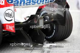 23.02.2006 Barcelona, Spain,  Back Wing and difusor of the Toyota