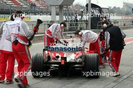 23.02.2006 Barcelona, Spain,  Ralf Schumacher (GER), Toyota Racing