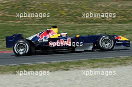21.02.2006 Barcelona, Spain,  Robert Doornbos (NED), Test Driver, Red Bull Racing